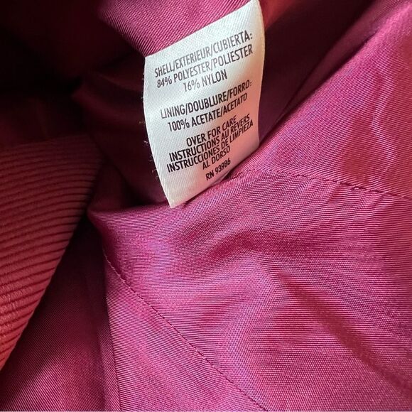 Vintage Petite Sophisticate Blazer Pink Size 10 - Picture 4 of 6